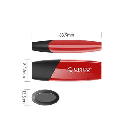 ORCIO USB3.0 U Disk Drive, Read: 100MB/s, Write: 15MB/s, Memory:64GB, Port:Type-C(Red) - USB Flash Drives by ORICO | Online Shopping UK | buy2fix