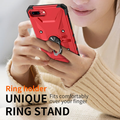 For iPhone 7 Plus / 8 Plus Ring Holder Phone Case(Black) - More iPhone Cases by buy2fix | Online Shopping UK | buy2fix