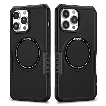 For iPhone 11 Pro Max MagSafe Shockproof Armor Phone Case(Black) - iPhone 11 Pro Max Cases by buy2fix | Online Shopping UK | buy2fix