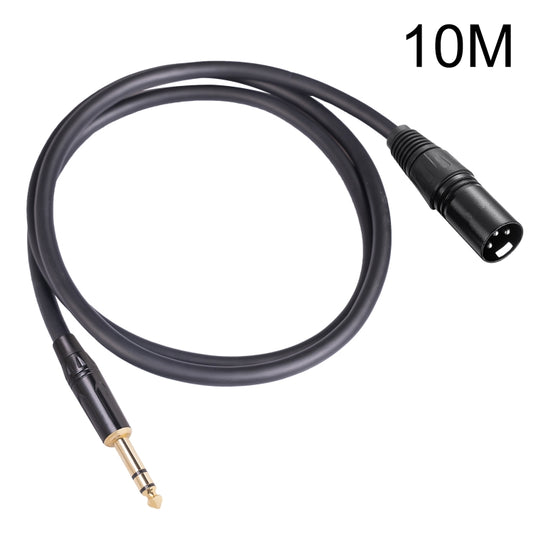 TC145BK19 6.35mm 1/4 inch TRS Male to XLR 3pin Male Audio Cable, Length:10m - Consumer Electronics by buy2fix | Online Shopping UK | buy2fix