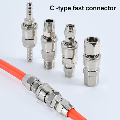 LAIZE PM-20 10pcs C-type Self-lock Air Tube Pneumatic Quick Fitting Connector -  by LAIZE | Online Shopping UK | buy2fix