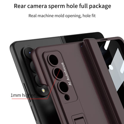 For Samsung Galaxy Z Fold4 GKK Magnetic Fold Full Coverage Anti Peep Phone Case(Black) - Galaxy Z Fold4 5G Cases by GKK | Online Shopping UK | buy2fix