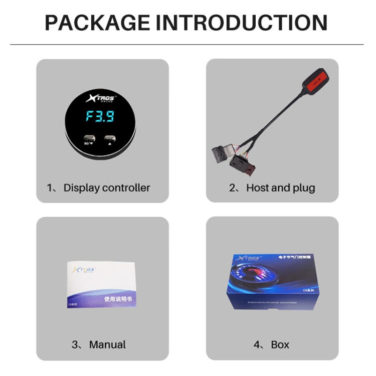 For Peugeot 308 2009-2013 TROS CK Car Potent Booster Electronic Throttle Controller - In Car by TROS | Online Shopping UK | buy2fix