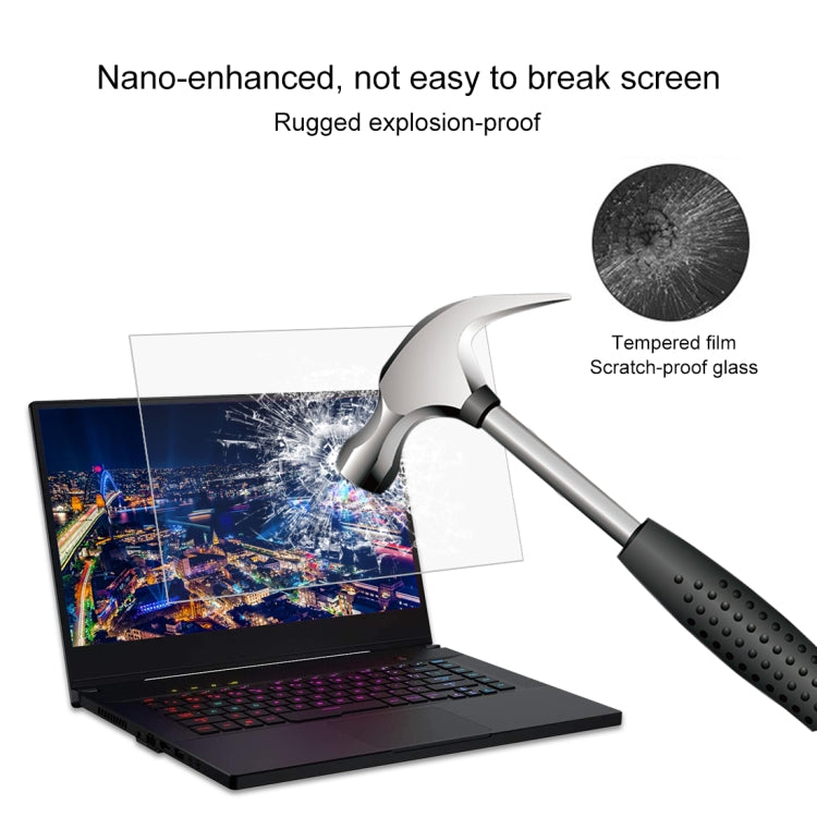 For ASUS ROG Zephyrus S15 15.6 inch Laptop Screen HD Tempered Glass Protective Film - Computer & Networking by buy2fix | Online Shopping UK | buy2fix