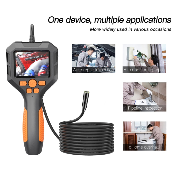 5.5mm P10 2.8 inch HD Handheld Endoscope with LCD Screen, Length:10m -  by buy2fix | Online Shopping UK | buy2fix