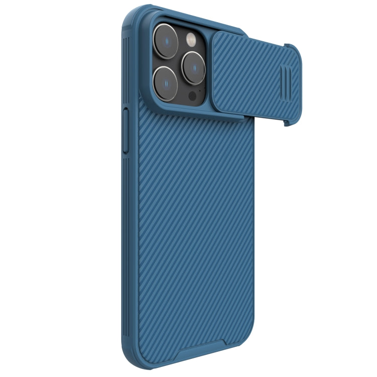 For iPhone 14 Pro Max NILLKIN CamShield S Magnetic Magsafe Case(Blue) - iPhone 14 Pro Max Cases by NILLKIN | Online Shopping UK | buy2fix