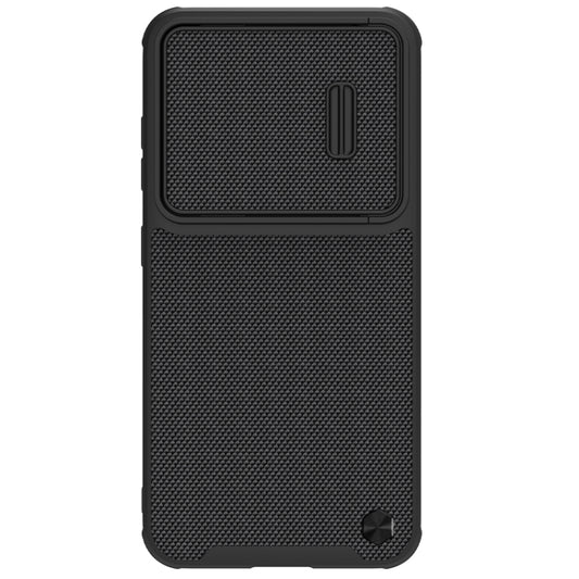 For Samsung Galaxy S23 5G NILLKIN 3D Textured Nylon Fiber TPU + PC Phone Case(Black) - Galaxy S23 5G Cases by NILLKIN | Online Shopping UK | buy2fix