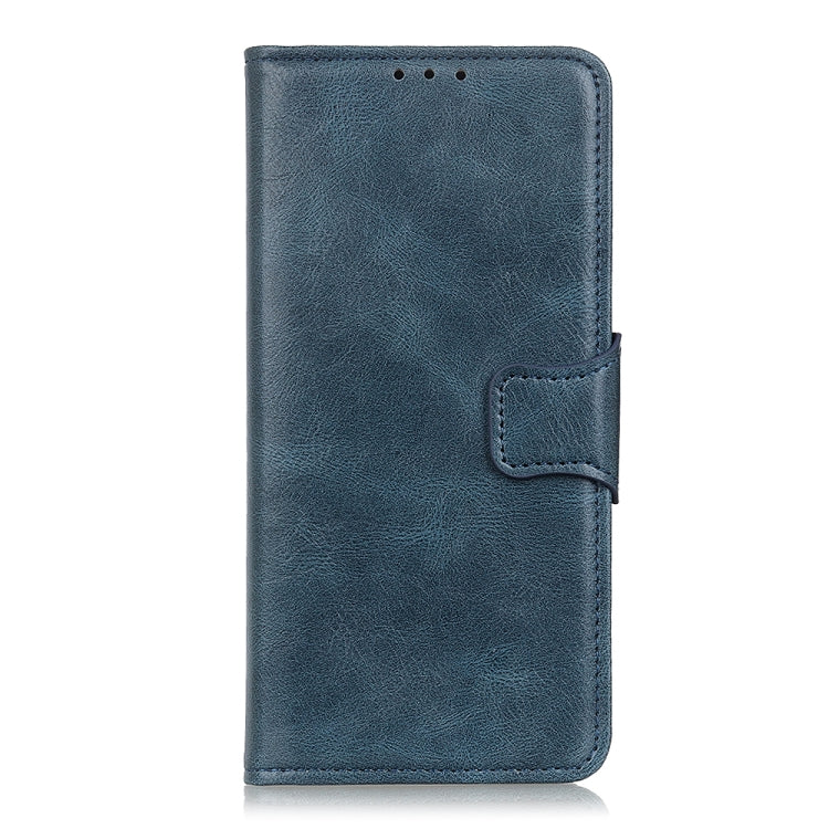 For OnePlus Nord CE 3 Lite Mirren Crazy Horse Texture Leather Phone Case(Blue) - OnePlus Cases by buy2fix | Online Shopping UK | buy2fix