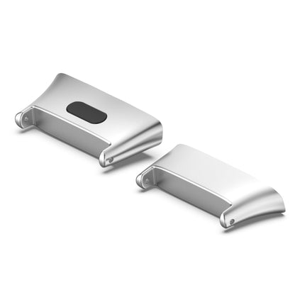 For Xiaomi Redmi Watch 3 / Mi Watch Lite 3 1 Pair Metal Watch Band Connector(Silver) - Repair & Spare Parts by buy2fix | Online Shopping UK | buy2fix