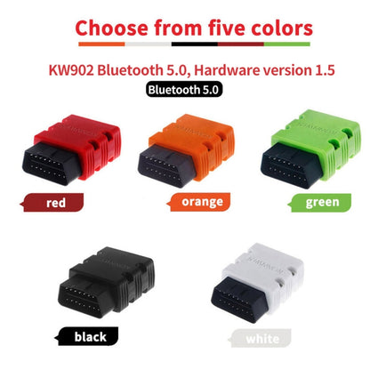 KONNWEI KW902 Bluetooth 5.0 OBD2 Car Fault Diagnostic Scan Tools Support IOS / Android(Green) - In Car by KONNWEI | Online Shopping UK | buy2fix