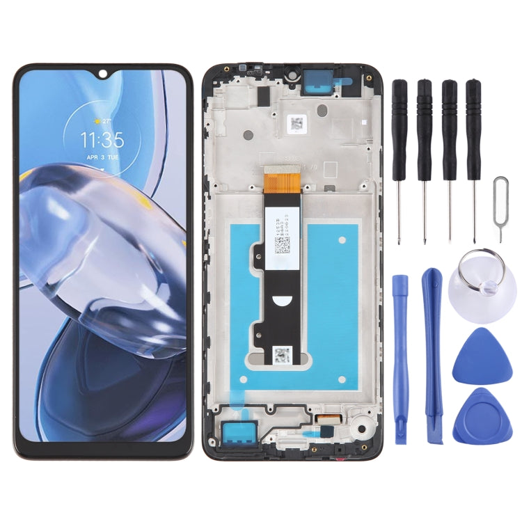 Original LCD Screen For Motorola Moto E22 / E22i Digitizer Full Assembly With Frame - Repair & Spare Parts by buy2fix | Online Shopping UK | buy2fix