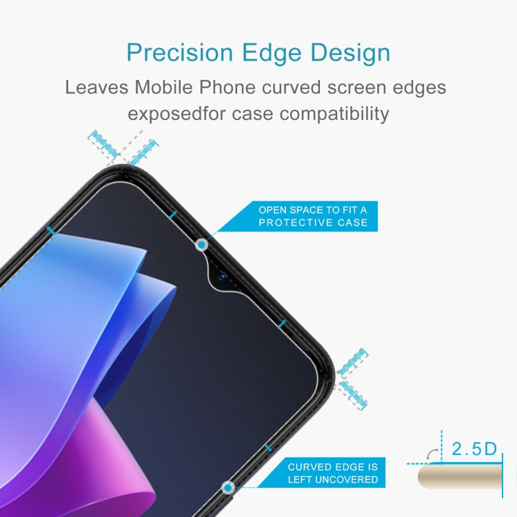 For Tecno Spark 10C 50pcs 0.26mm 9H 2.5D Tempered Glass Film - Tecno Tempered Glass by buy2fix | Online Shopping UK | buy2fix