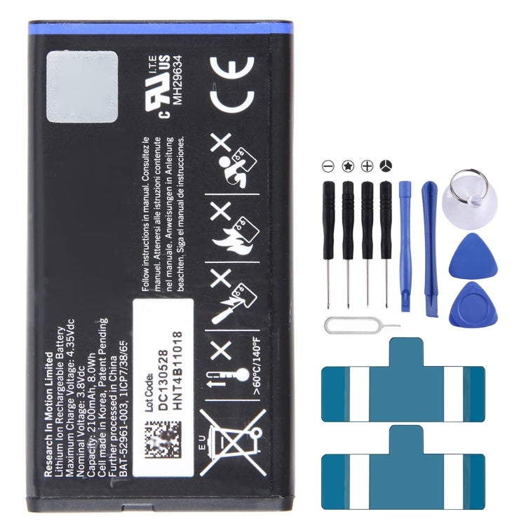 For Blackberry Q10 NS-1 NX-1 2100mAh Battery Replacement BAT-52961-003 - Others by buy2fix | Online Shopping UK | buy2fix