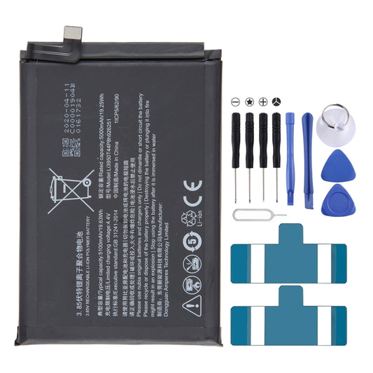 For ZTE Nubia Play NX651J 5100mAh Battery Replacement LI3950t44P8h926251 - Others by buy2fix | Online Shopping UK | buy2fix