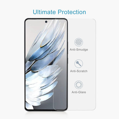 For ZTE nubia Z50S Pro 50pcs 0.26mm 9H 2.5D Tempered Glass Film - ZTE Tempered Glass by buy2fix | Online Shopping UK | buy2fix