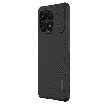 For Xiaomi Redmi K70 / K70 Pro NILLKIN Frosted Shield Pro PC + TPU Phone Case(Black) - K70 Pro Cases by NILLKIN | Online Shopping UK | buy2fix