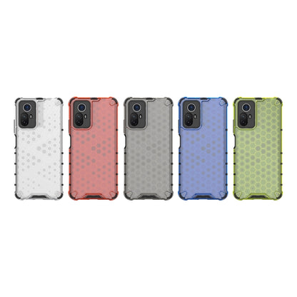 For Xiaomi Note 12S 4G Global Shockproof Honeycomb PC + TPU Phone Case(Green) - Xiaomi Cases by buy2fix | Online Shopping UK | buy2fix