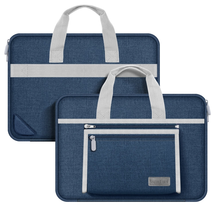 13-14 inch Oxford Fabric Portable Laptop Handbag(Dark Blue) - 13.3 inch by buy2fix | Online Shopping UK | buy2fix