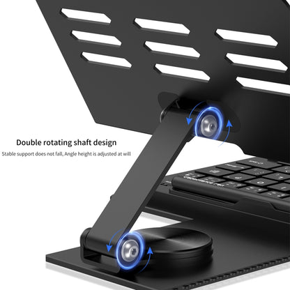 For Google Pixel Fold GKK Folding Bluetooth Keyboard Holder with Pen + Holder + Keyboard + Mouse(Silver) - Others Keyboard by GKK | Online Shopping UK | buy2fix