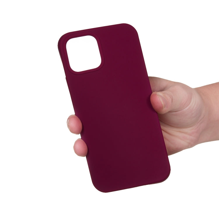 For iPhone 15 Pro Max Solid Color Silicone Phone Case(Violet) - iPhone 15 Pro Max Cases by buy2fix | Online Shopping UK | buy2fix