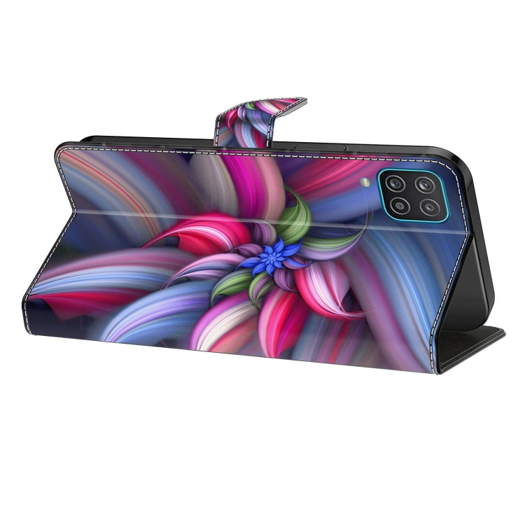 For Xiaomi Redmi Note 9 Crystal 3D Shockproof Protective Leather Phone Case(Colorful Flower) - Xiaomi Cases by buy2fix | Online Shopping UK | buy2fix