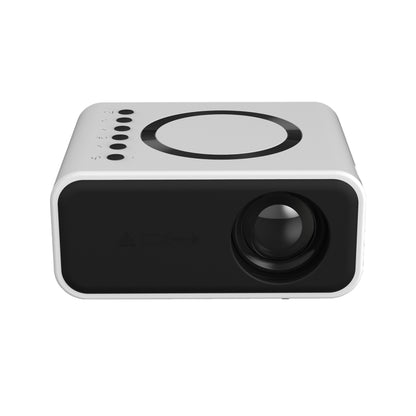 T300S 320x240 24ANSI Lumens Mini LCD Projector Supports Wired & Wireless Same Screen, Specification:US Plug(White) - Mini Projector by buy2fix | Online Shopping UK | buy2fix