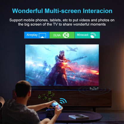 HK1RBOX H8-H618 Android 12.0 Allwinner H618 Quad Core Smart TV Box, Memory:4GB+64GB(AU Plug) - Allwinner H6 by buy2fix | Online Shopping UK | buy2fix