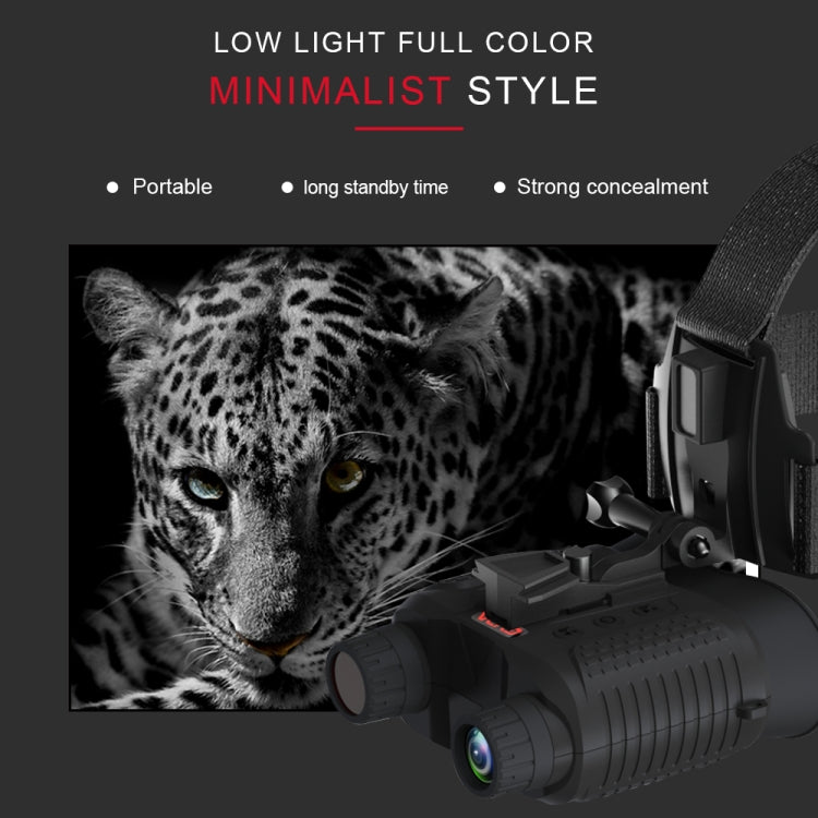 GVDA GD916 2.7 inch TFT Screen Binocular Head Mounted Infrared Night Vision Binoculars - Binoculars by GVDA | Online Shopping UK | buy2fix
