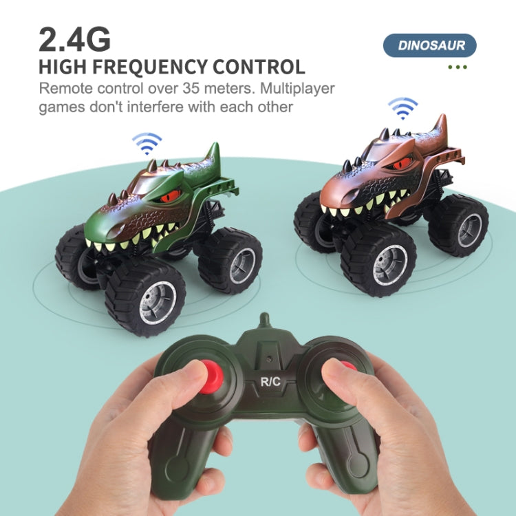 JJR/C Q148 2.4G Dinosaur Climbing Remote Control Car Monster Truck(Green) - RC Cars by JJR/C | Online Shopping UK | buy2fix