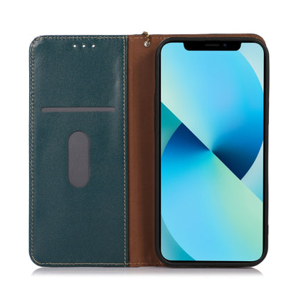 For Nokia XR21 KHAZNEH Nappa Top Layer Cowhide Leather Phone Case(Green) - Nokia Cases by buy2fix | Online Shopping UK | buy2fix