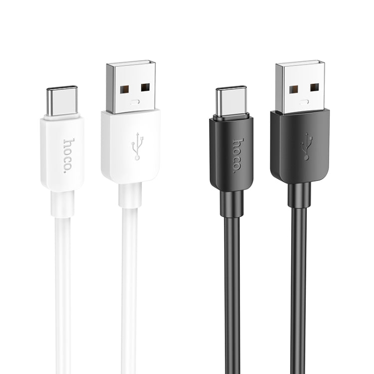 hoco X96 Hyper 1m 27W USB to USB-C / Type-C Charging Data Cable(Black) - USB-C & Type-C Cable by hoco | Online Shopping UK | buy2fix