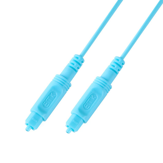 30m EMK OD2.2mm Digital Audio Optical Fiber Cable Plastic Speaker Balance Cable(Sky Blue) - Audio Optical Cables by EMK | Online Shopping UK | buy2fix