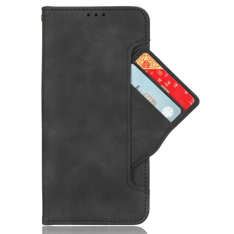 For ZTE Blade L220 Skin Feel Calf Texture Card Slots Leather Phone Case(Black) - ZTE Cases by buy2fix | Online Shopping UK | buy2fix