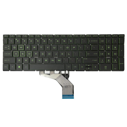 For HP Pavilion Gaming 15-DK US Version Laptop Backlight Keyboard(Green) - HP Spare Parts by buy2fix | Online Shopping UK | buy2fix