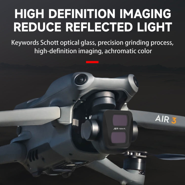 For DJI Air 3 JSR KB Series Drone Lens Filter, Filter:CPL - Mavic Lens Filter by JSR | Online Shopping UK | buy2fix