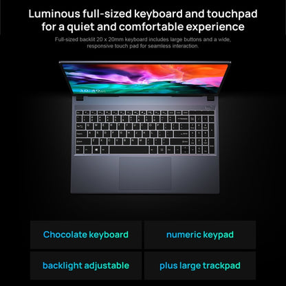 CHUWI CoreBook XPro 15.6 inch Laptop, 16GB+512GB, Windows 11 Intel 12th Gen Core i5-1235U Deca Core - CHUWI by CHUWI | Online Shopping UK | buy2fix