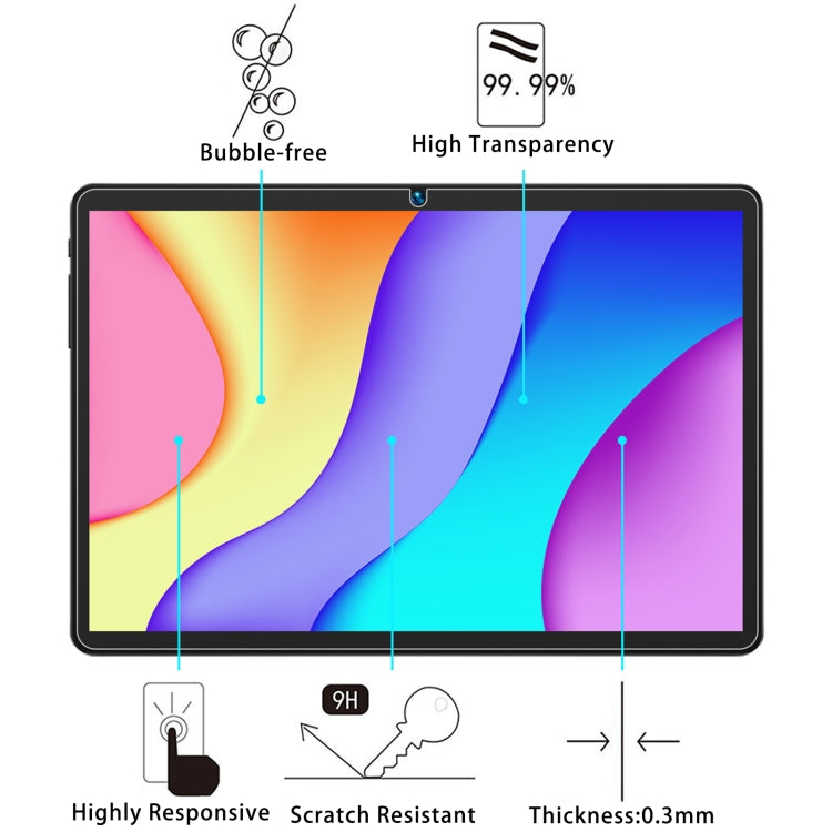 For BMAX MaxPad I9 Plus 10.1 25pcs 9H 0.3mm Explosion-proof Tempered Glass Film - Others by buy2fix | Online Shopping UK | buy2fix