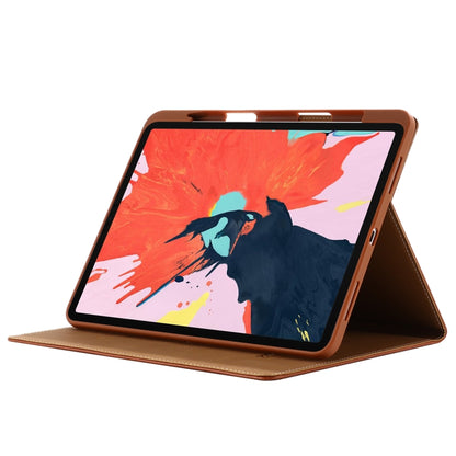 For iPad Pro 11 inch (2020) GEBEI PU+TPU Horizontal Flip Protective Tablet Case with Holder & Card Slots(Gold) - iPad Pro 11 (2020) Cases by GEBEI | Online Shopping UK | buy2fix