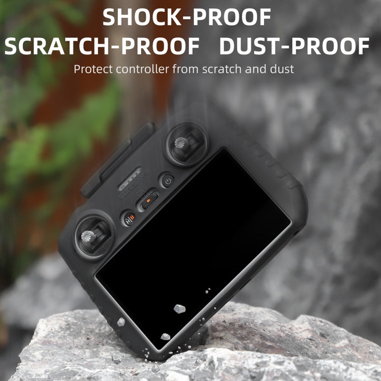 For DJI RC 2 Sunnylife Remote Control Shockproof Anti-scratch Silicone Case(Grey) - Others by Sunnylife | Online Shopping UK | buy2fix