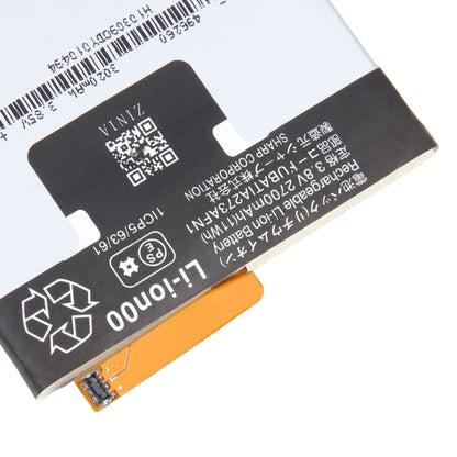 For Sharp Aquos Sense2 Battery Replacement UBATIA273AFN1 2700mAh - Others by buy2fix | Online Shopping UK | buy2fix