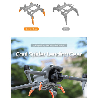 For DJI Air 3 Sunnylife LG664 Foldable Spider Landing Gear(Grey) - Landing Gear by Sunnylife | Online Shopping UK | buy2fix