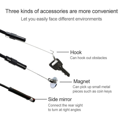 AN97 Waterproof Micro USB Endoscope Snake Tube Inspection Camera for Parts of OTG Function Android Mobile Phone, with 6 LEDs, Lens Diameter:5.5mm(Length: 1.5m) - Consumer Electronics by buy2fix | Online Shopping UK | buy2fix