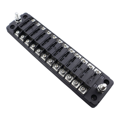 CP-4042 Vertical 12 Way Fuse Block with 12pcs Fuses and 12pcs Rerminals - Fuse by buy2fix | Online Shopping UK | buy2fix