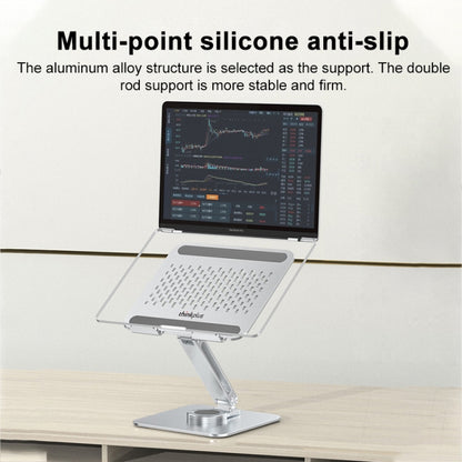 Lenovo Thinkplus Desktop Laptop Holder L30 Upgrade(Silver) - Laptop Stand by Lenovo | Online Shopping UK | buy2fix