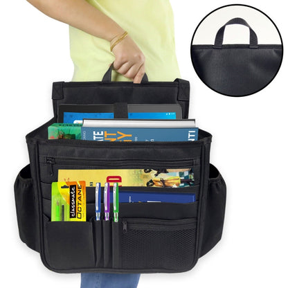 Portable Large Capacity Car Seat Back Storage Bag(Black) - Stowing Tidying by buy2fix | Online Shopping UK | buy2fix