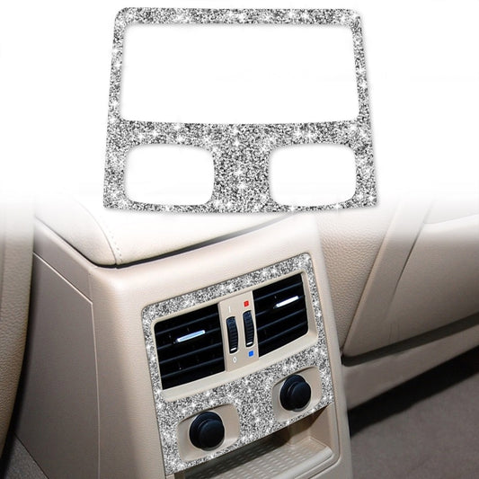 For BMW 3 Series E90 / E92 2005-2012 Car Rear Seat Aircondition B-Type Diamond Decorative Sticker - Car Interior Mouldings by buy2fix | Online Shopping UK | buy2fix