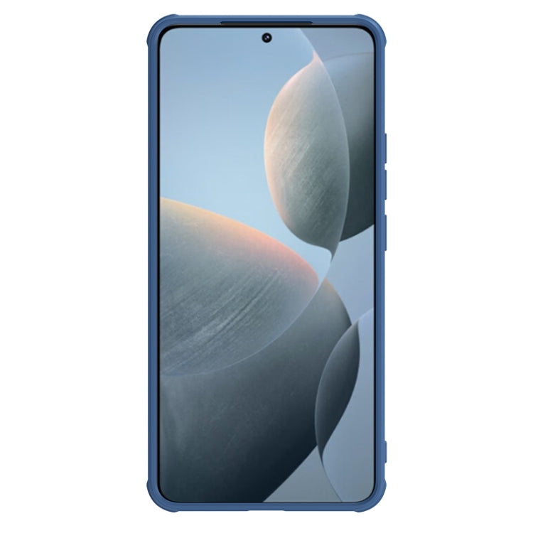 For Xiaomi Redmi K70/K70 Pro NILLKIN Black Mirror Prop CD Texture Mirror Phone Case(Blue) - K70 Pro Cases by NILLKIN | Online Shopping UK | buy2fix