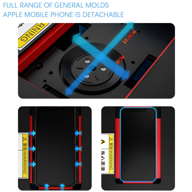 TBK 288M Automatic Screen Disassembly Machine Built-in Vacuum Pump, EU Plug - Separation Equipment by TBK | Online Shopping UK | buy2fix