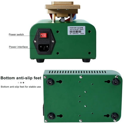 BEST B-918A 7 inch 110V Vacuum Pump LCD Screen Rotary Heating Platform Separator, US Plug - Separation Equipment by BEST | Online Shopping UK | buy2fix