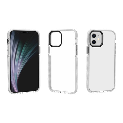 For iPhone 12 / 12 Pro Shockproof High Transparency TPU Protective Case(White) - Apple Accessories by buy2fix | Online Shopping UK | buy2fix